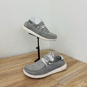 Hey Dude Wendy Corduroy Glacier Grey Women’s Size 7